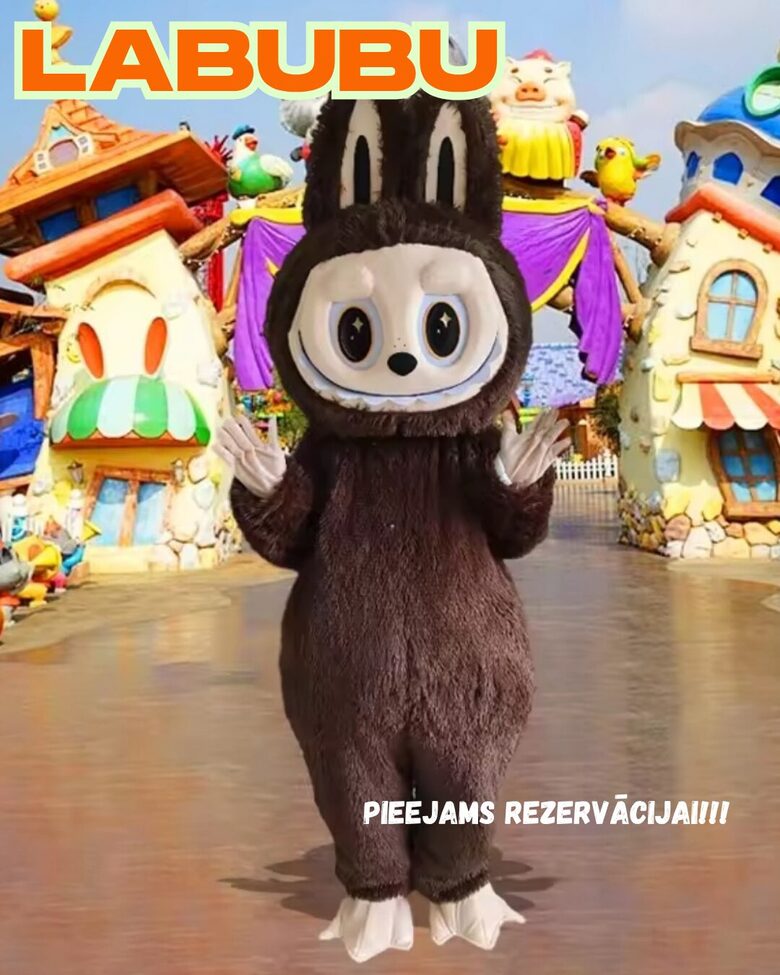 Labubu noma dzimšanas dienā