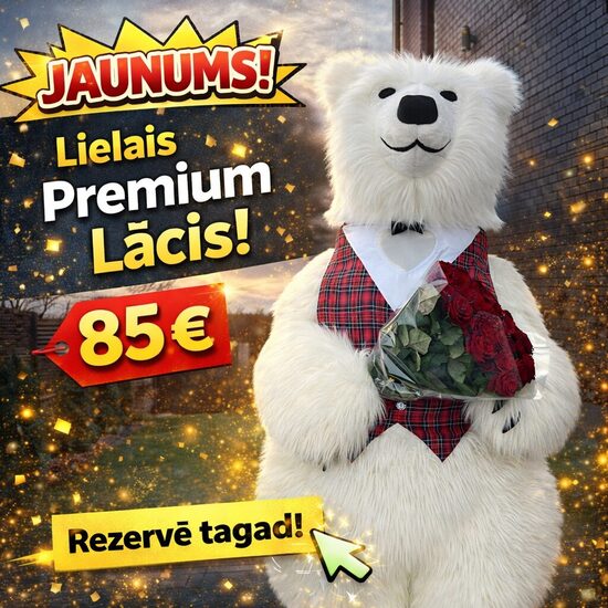 Premium Baltais lācis