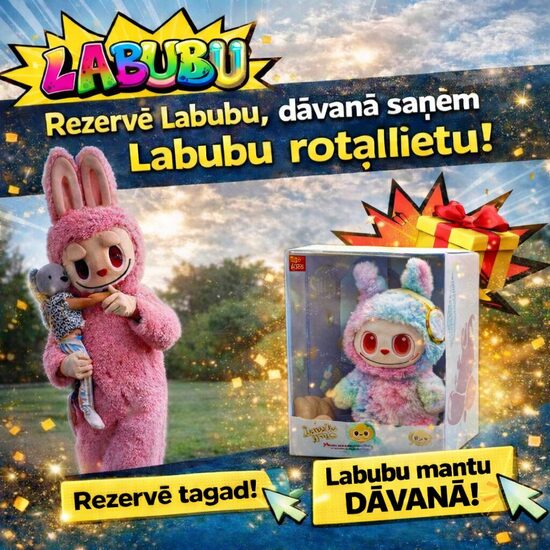 Labubu dzimšanas dienā