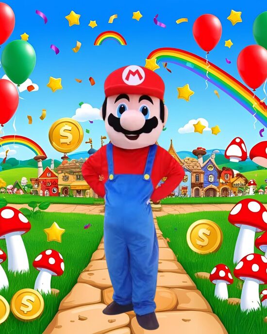 Super Mario kostīma noma